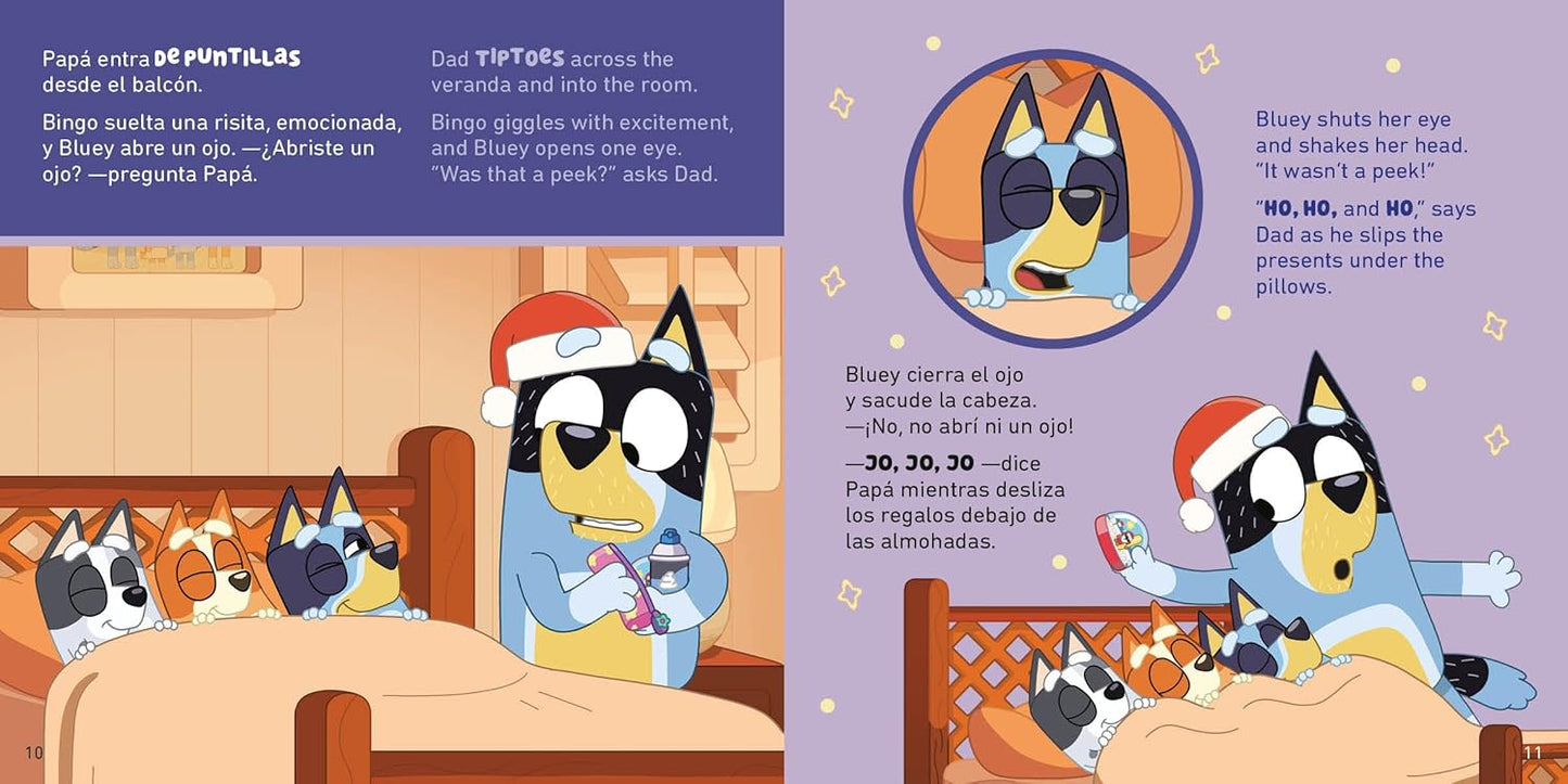 Bluey: Nochebuena con el Balcón de Santa / Christmas Eve with Veranda Santa