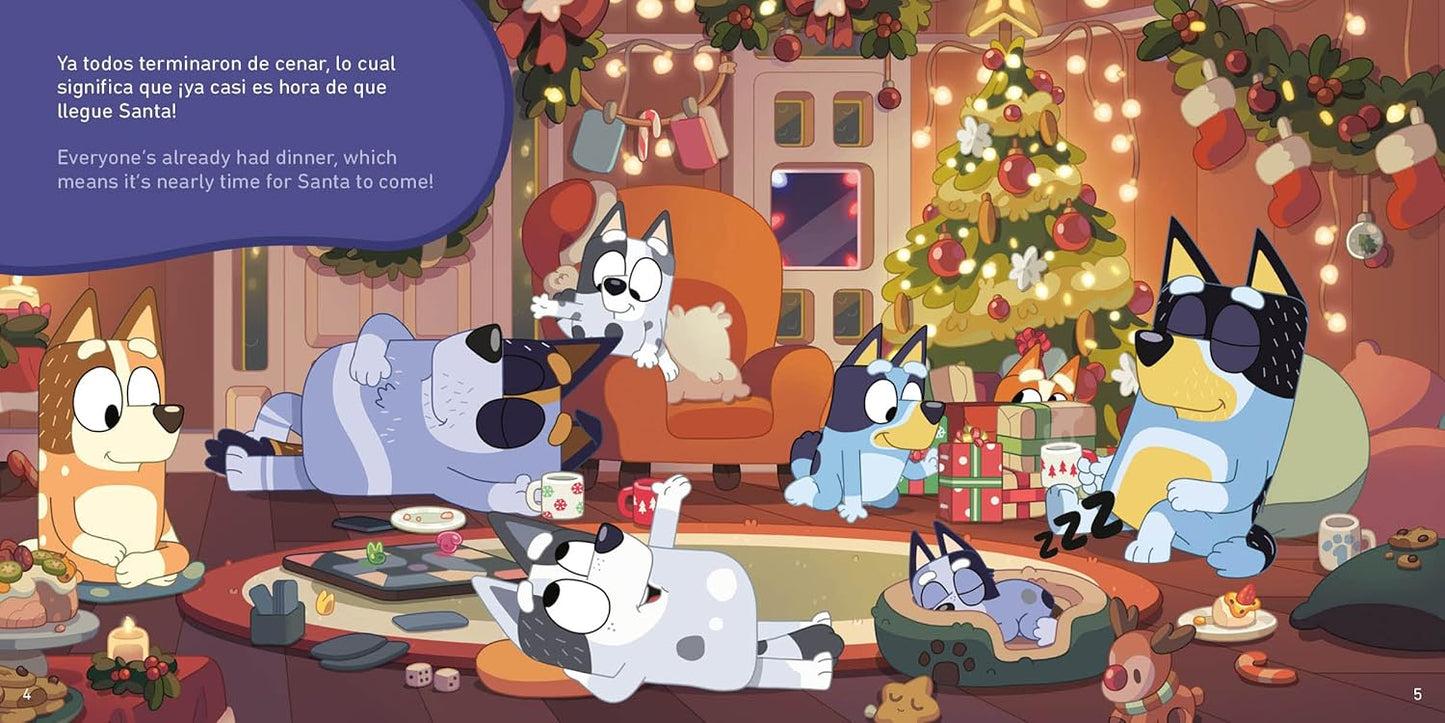 Bluey: Nochebuena con el Balcón de Santa / Christmas Eve with Veranda Santa