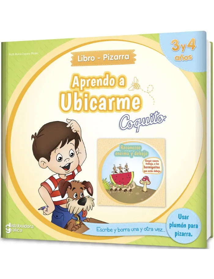 Libro Pizarra: Aprendo a ubicarme