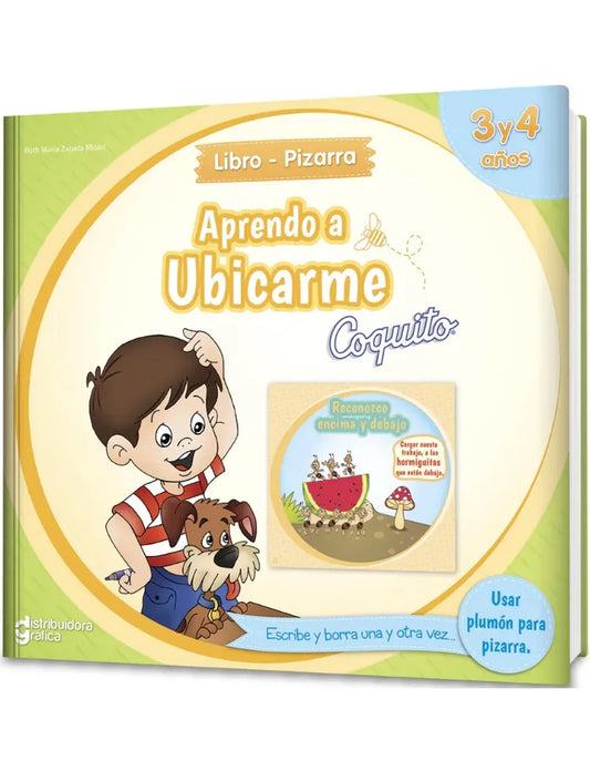 Libro Pizarra: Aprendo a ubicarme