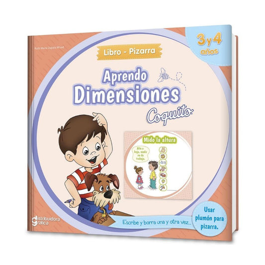 Libro Pizarra: Aprendo dimensiones